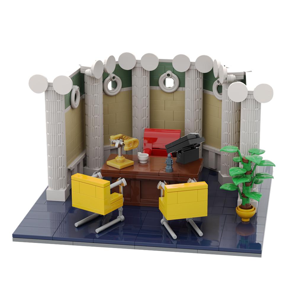 Gobricks MOC ТВ-сериал Лучше звоните Солу Офис Гудмана Во все тяжкие Уолтер Уайт Пинкман Строительный блок Кирпичики Игрушка Подарок ребенку