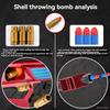 Barrett Soft Bullet Shell Ejecting Toy Machine Gun Manual Rifle Sniper Airsoft Blaster Gun Weapons Outdoor Toys for Children Kid