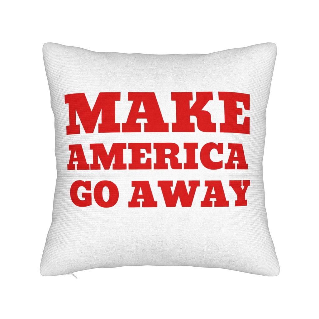 Nu Det Nu uk Greenland flag Pillowcase Polyester Cushion Cover Gift MAGA Throw Pillow Case Cover Home Zippered 4040cm