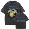 Ретро Готика Свободная Хип-хоп Уличная Одежда Стиранная Футболка С Принтом Рок-группы The Smiths "Never Had No One Ever" Футболка