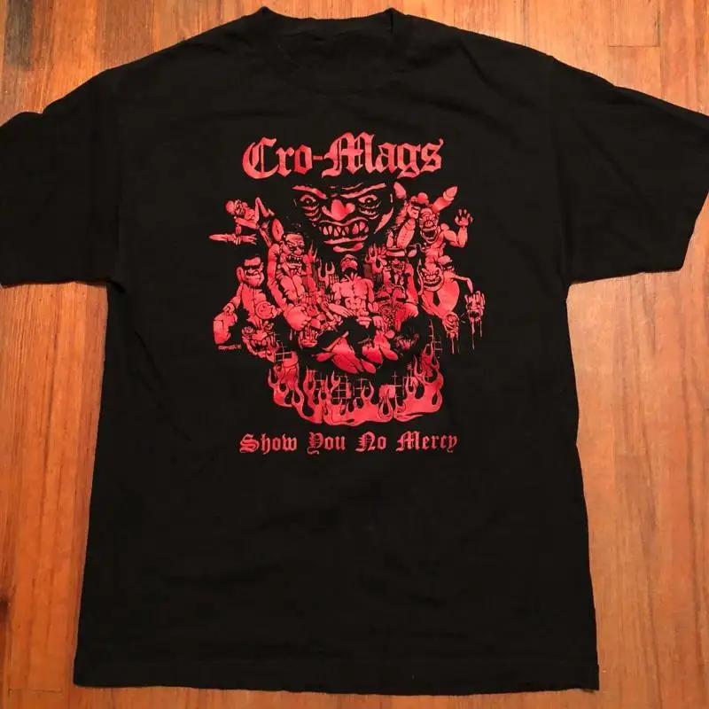 Cro mags Band Show You No Mercy Tour Концерт Футболка YA50