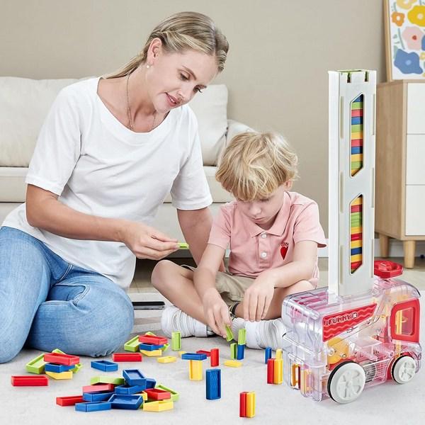 Automatic Domino Train 120p Domino Chip Infant Toy Children's Toy Birthday Gift Nephew Gift, Korea Representative Board Game