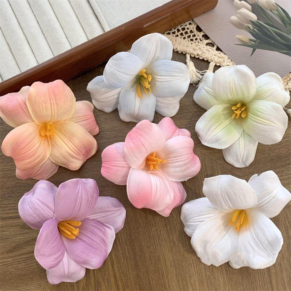 Korean Style Simulation Flower Hair Clip Bohemian Style Tulip Flower Hairpin Elegant Holiday