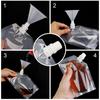 Coffee Funnel Plastic Container Outdoor Storage Bag Juice Stockpile Food  Storages Spout Pouch