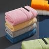 Утолщенное многоцветное хлопковое полотенце для умывания лица - Впитывающее, Домашний подарок для взрослых с настраиваемым логотипом