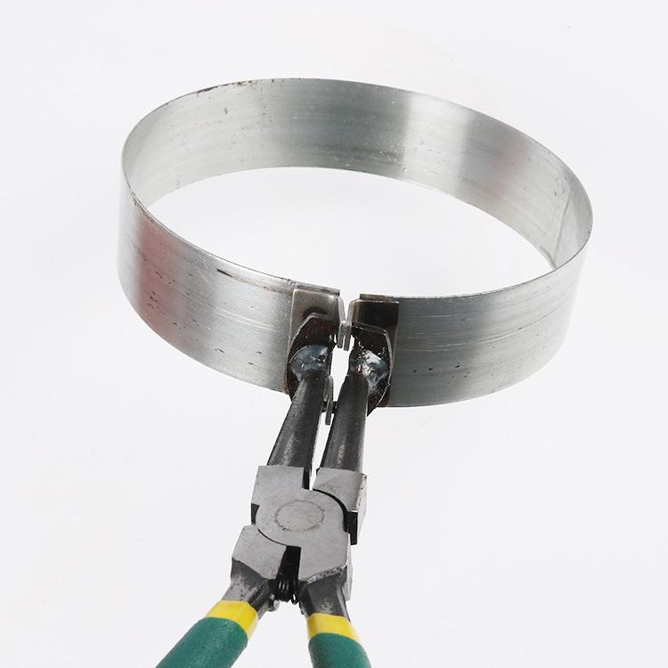 Универсальный съемник и инструмент для установки поршневых колец с плоскогубцами