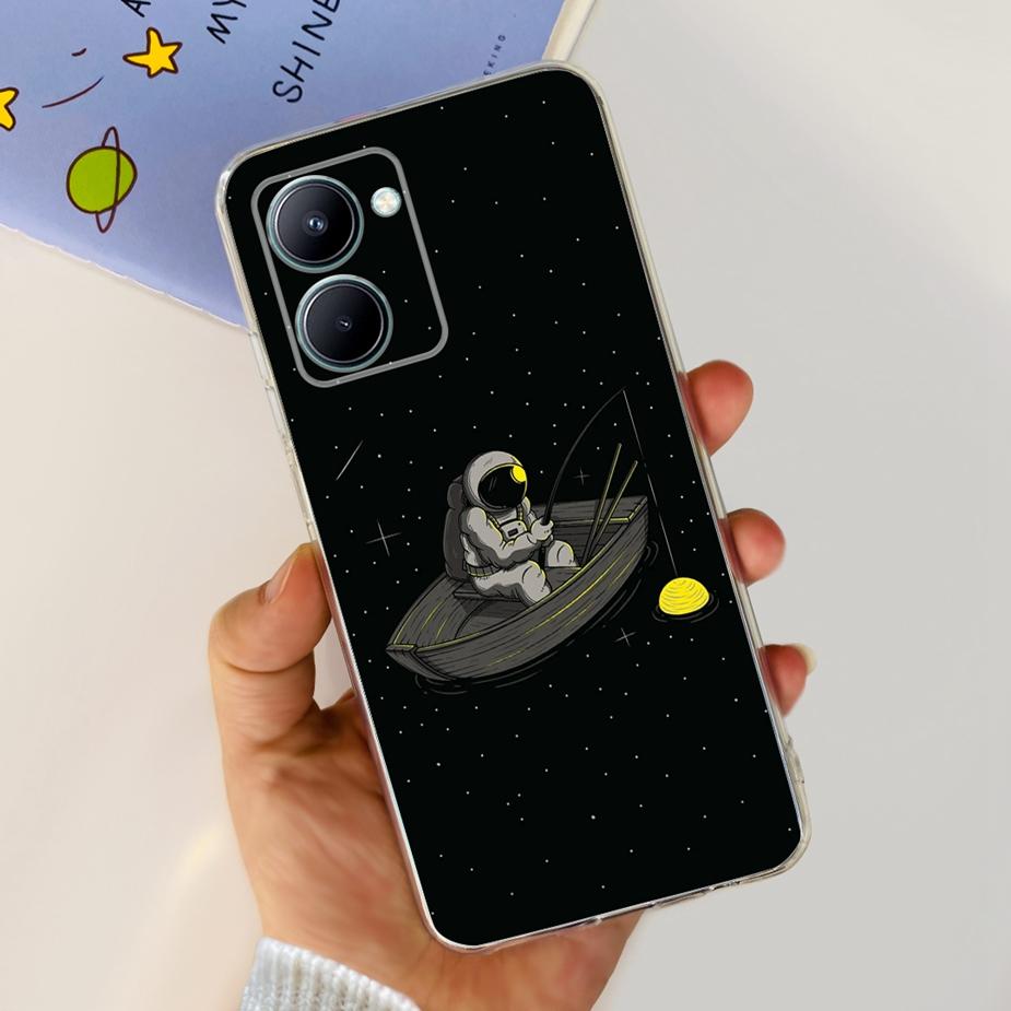 Для Realme C33 2023 Чехол Новый Модный Расписная Задняя Крышка Мягкий Силиконовый Чехол для Телефона Для Realme C33 C 33 RealmeC33 Fundas 6.5'' Сумки