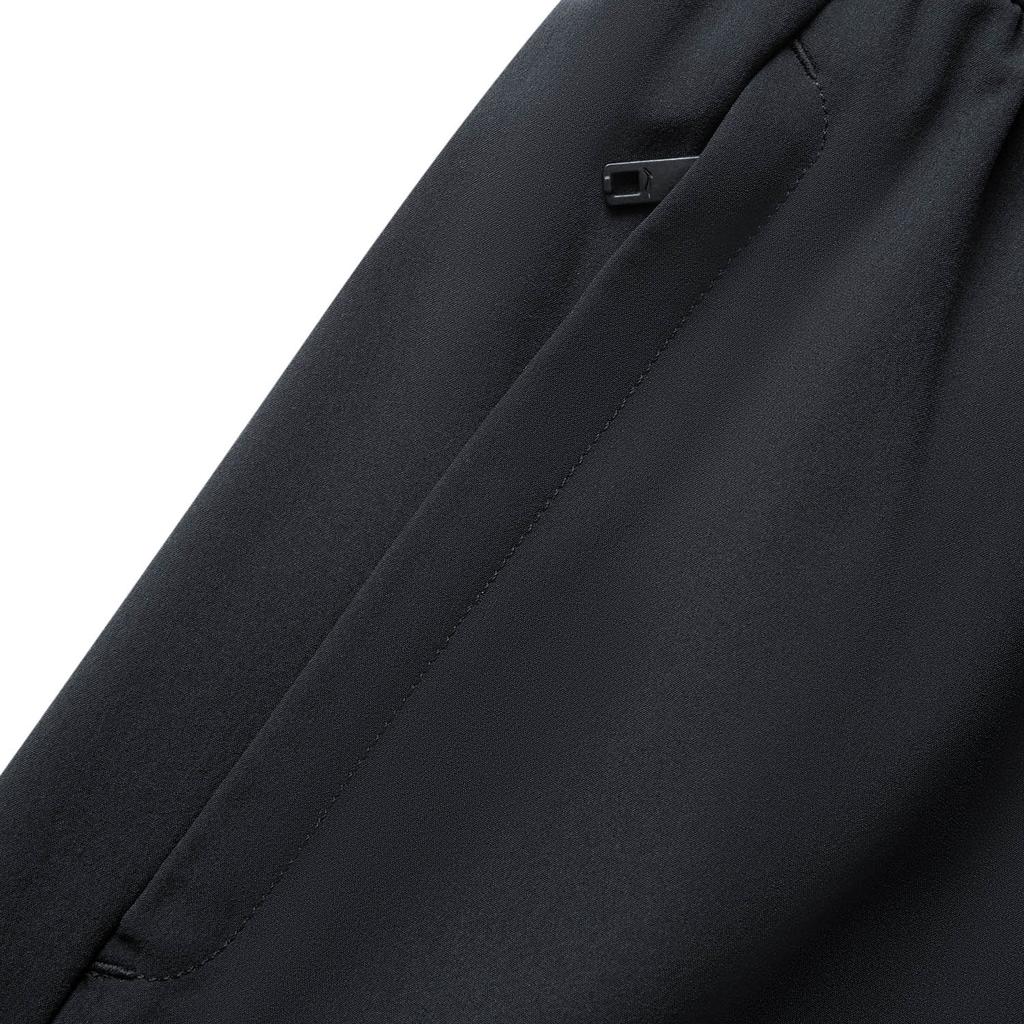 Li Ning Серия Фитнес Повседневные Минималистичные Однотонные Спортивные Шорты Мужские Шорты Черные AKSV525-6