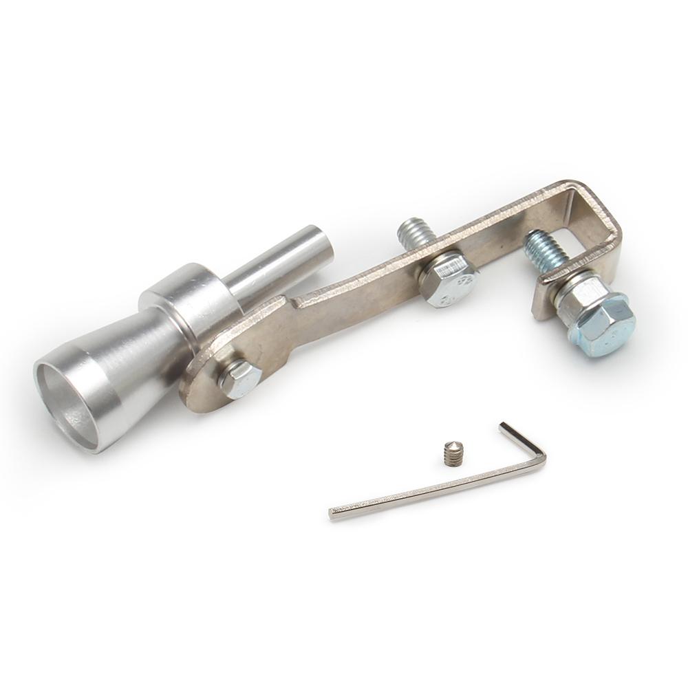 Универсальный автомобильный черный свисток с турбо-звуком, устройство для переоборудования автомобиля, симулятор турбо-звука выхлопной трубы, турбо-глушитель со свистком S/M/L/XL