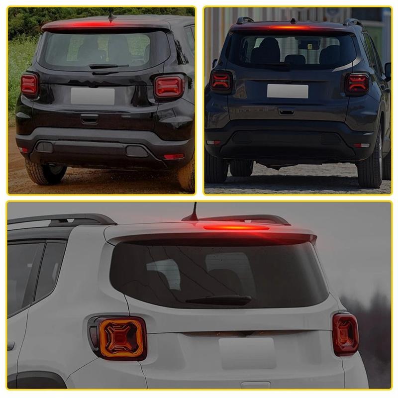 Для Jeep Renegade 2015 2016 2017 2018-2020 68247167Aa Автомобильный 3-й Третий Стоп-сигнал Высокого Монтажа Задний Стоп-сигнал Сигнальный Фонарь