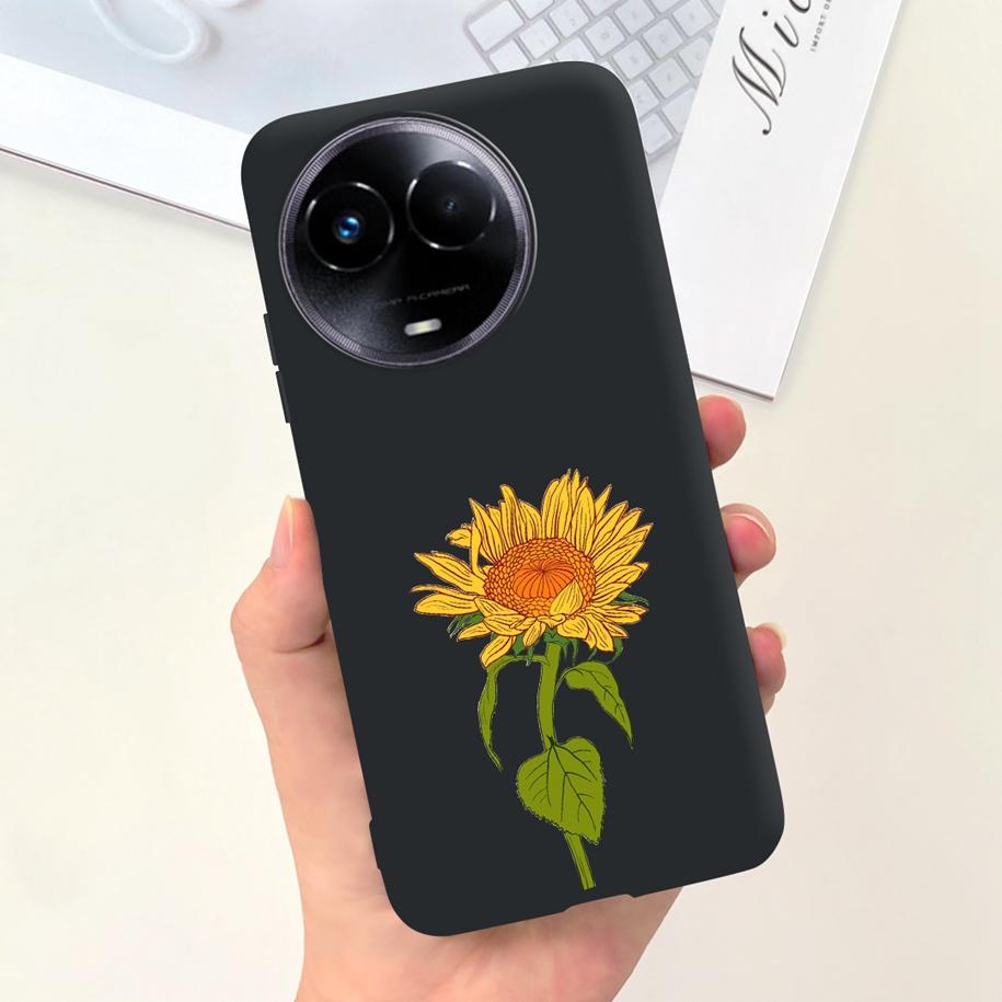 Ударопрочный Чехол Для Realme 11 5G / Realme 11X Чехол На Телефон Модный Девушки Мягкий Силикон Funda Для Realme11 11 X 2023 RMX3785 Coque