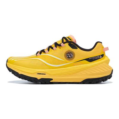 Li Ning Lu удобные амортизирующие нескользящие износостойкие кроссовки с низким верхом женские кроссовки желтые ARNT004-1