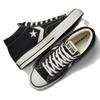 Converse Звездный игрок 76 Удобные и универсальные износостойкие эспадрильи средней высоты Унисекс Черно-белые