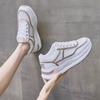 Кроссовки для женщин 2022 Мода Платформа Белая обувь Женская Весна Дышащая Беговая Спортивная Вулканизированная обувь