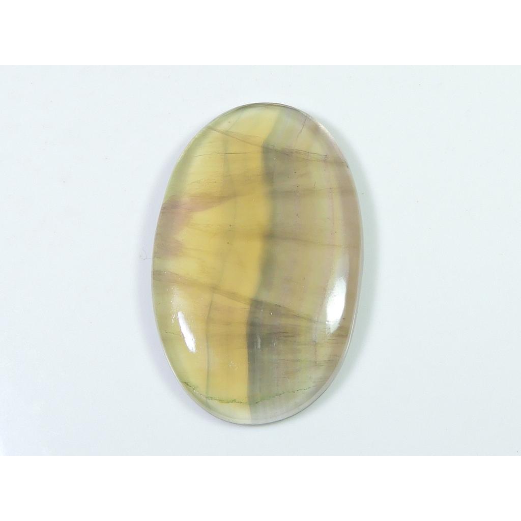 Радужный флюорит овальной формы лечебный кристалл кабошон россыпью драгоценный камень 28X46MM SK-1436