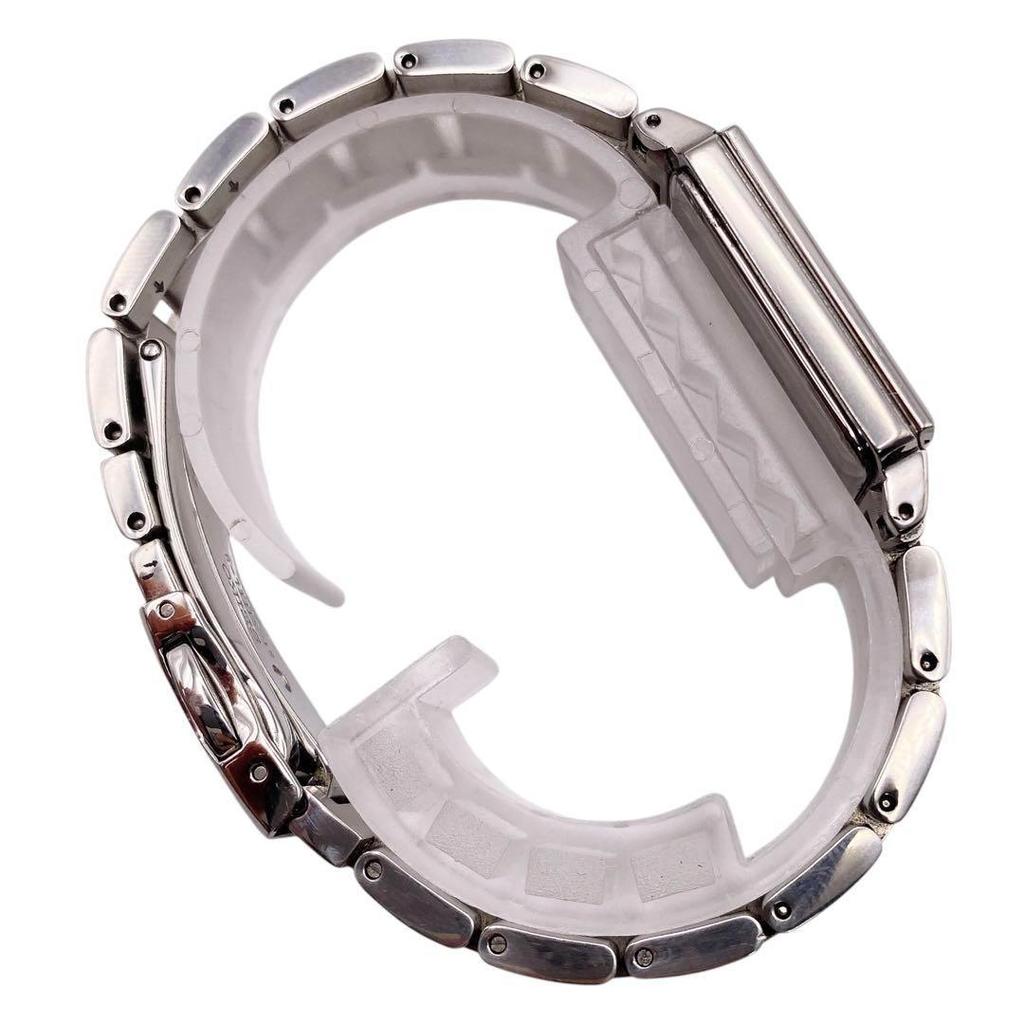 [Б/У] SEIKO Lucia Square Серебряные женские кварцевые часы 913