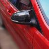 For Hyundai I20 2008-2014 Car Rearview Side Mirror Cover Wing Cap Sticker Exterior Door Rear View Case Trim Carbon Fiber Look