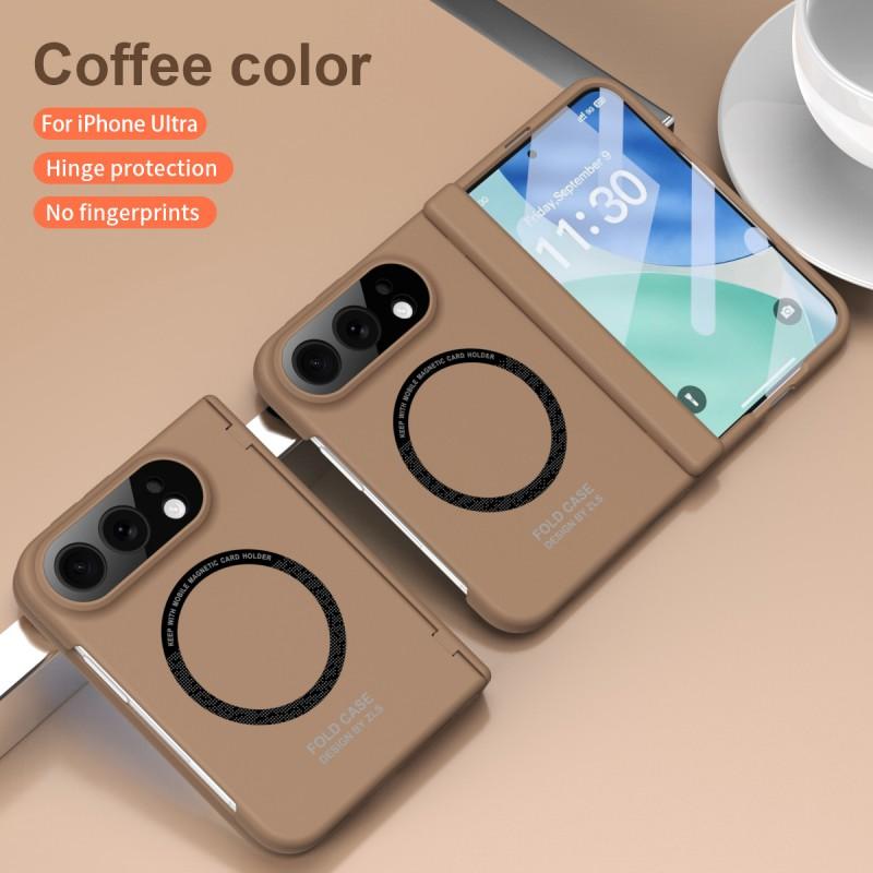 Foldable Magnetic Phone Case IPhone DUO With Pen Slot Full Coverage Shockproof PC Cover