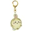 Chiikawa Plump X X D1cm [K Company] Keychain, Rabbit, CKW-PU-UG, H5.4 W4.8