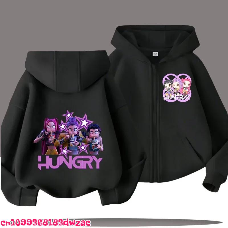 2026 Fall Magic Fantasy Zip Hoodie for Girls Boys Cute Princess Style Pullover Sweatshirt Trendy Korean Style Daily Casual Wear