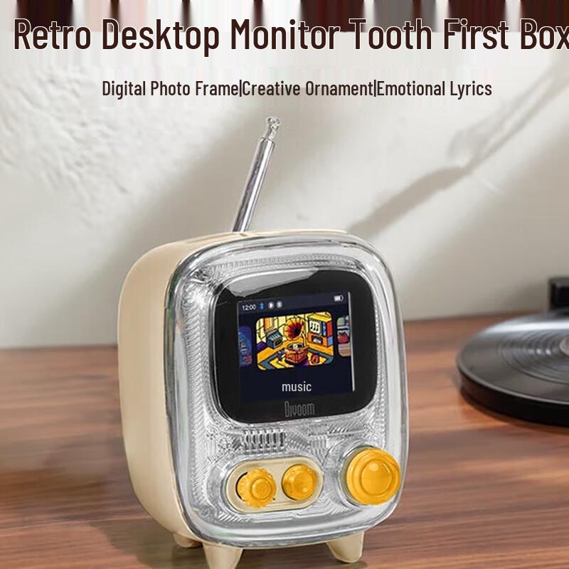 Divoom Tiivoo-2 Retro Pixel Art Bluetooth Speaker