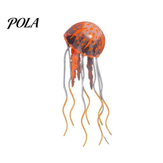 Decorative Jellyfish for Aquariums Aquarium Faux Jellyfish, Soft Silicone Fluorescent Realistic Floating Odor-free Decoration Saltwater Tanks