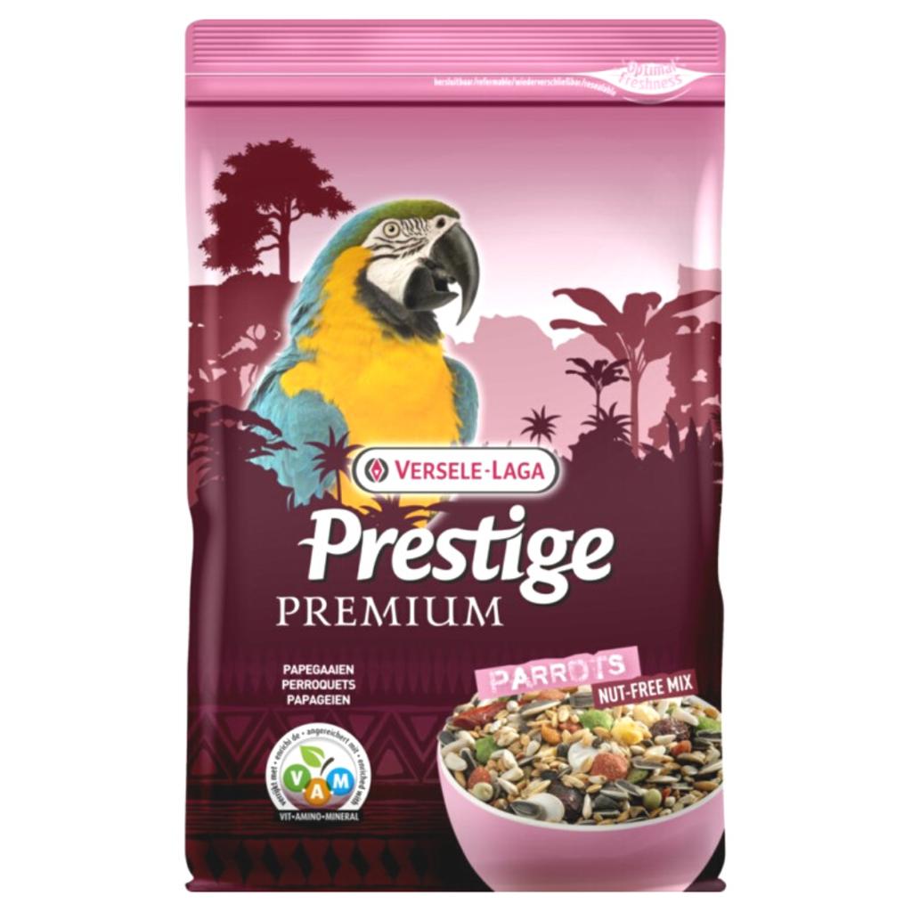 Versele Laga Parrots Premium 2Kg Bez Orzechów - Pokarm Dla Dużych Papug: Ar, Amazonek Kakadu I Innych
