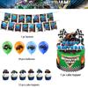 34pcs Party Decor Set Banner Cake Toppers Balloon For Monster Truck Themed Party