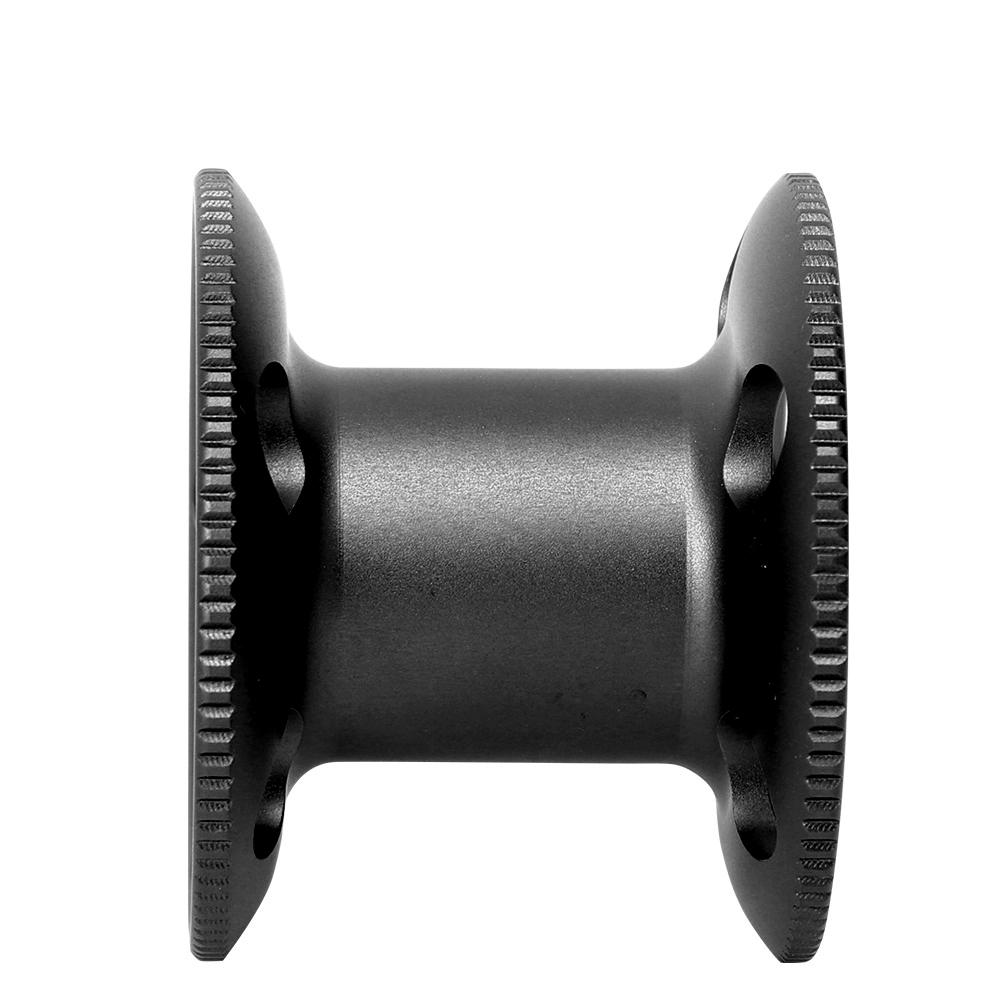 Aluminum Alloy Diving Finger Spool Reel Guideline for Freediving Snorkeling Underwater Gear Equipmentblack