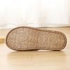 Ретро-модные женские дышащие соломенные тапочки