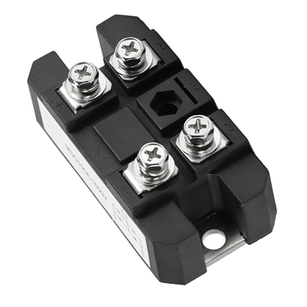 1 шт. Черный однофазный диодный мостовой выпрямитель 150 А Ампер Высокая мощность 1600 В