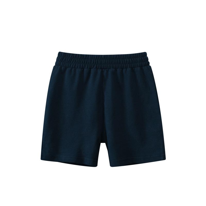 Children's Pull On Solid Color Shorts For Boys