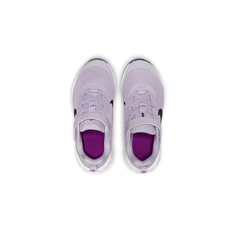 Nike Revolution 6 Удобные Нескользящие Амортизирующие Прочные Низкие Детские Кроссовки для Бега Детские кроссовки Фиолетовый DD1095-500