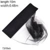 New 5/10m Tulle Wedding Organza Roll Sheer Crystal Organza Fabric for Wedding Decoration Mariage Yarn Birthday Event Party Suppl