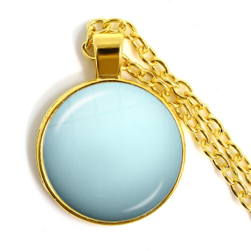 Серебряное ожерелье с подвеской в виде планеты Солнечной системы, ожерелье с подвеской в виде галактической туманности, Вселенские украшения для женщин и мужчин, Подарок на день рождения