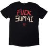 Sum 41 Unisex Adult Tour Â´24 Fuck Sum 41 Back Print T-Shirt