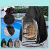 Прочный водонепроницаемый чехол для подвесного кресла-яйца для садовой мебели с застежкой-молнией