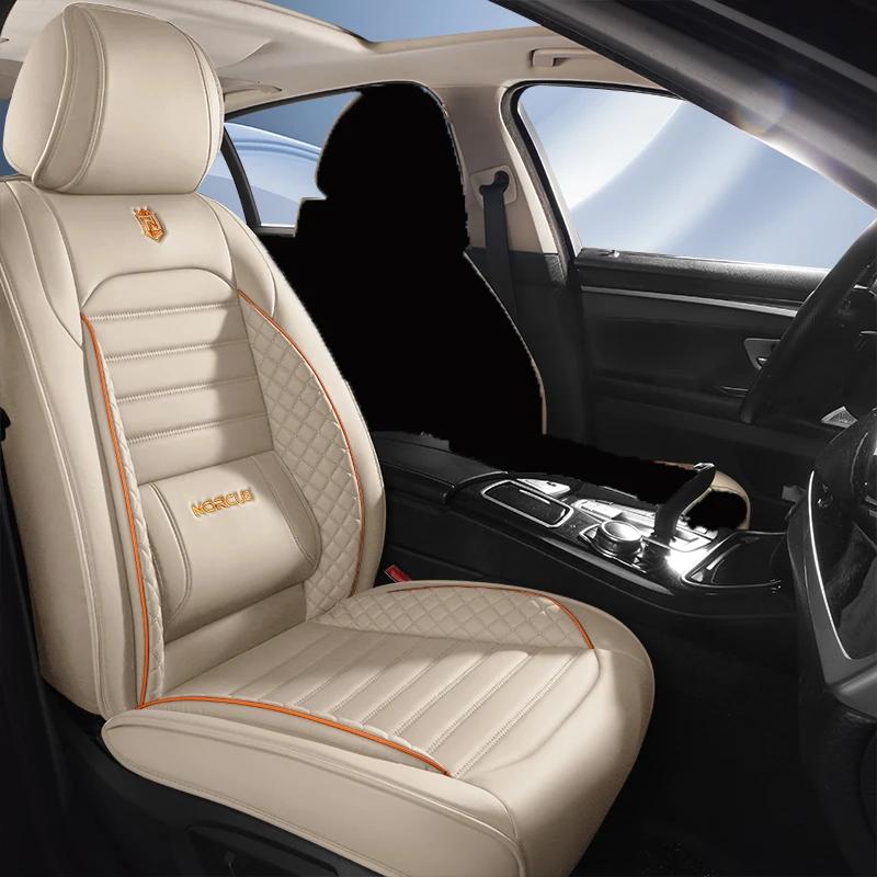 1 шт. Универсальный размер Чехол на сиденье автомобиля из ПУ кожи для Dacia Duster Renault Clio Fiat Panda Ypsilon Seat Arona Cors Автоаксессуары