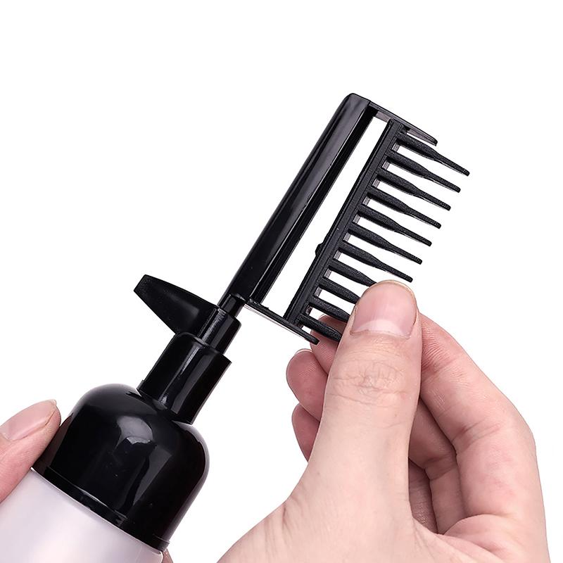 150 мл пресс-тип, бутылка-расческа для краски для волос, встроенная бутылка шампуня, бутылка-расческа для краски для волос, топленое масло, парикмахерский инструмент «сделай сам»