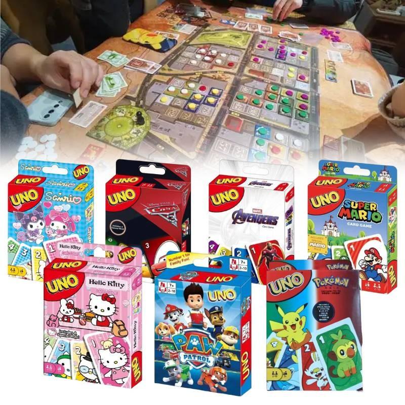 Универсальный многоцветный набор игральных карт для семейных игровых вечеров и социальных посиделок