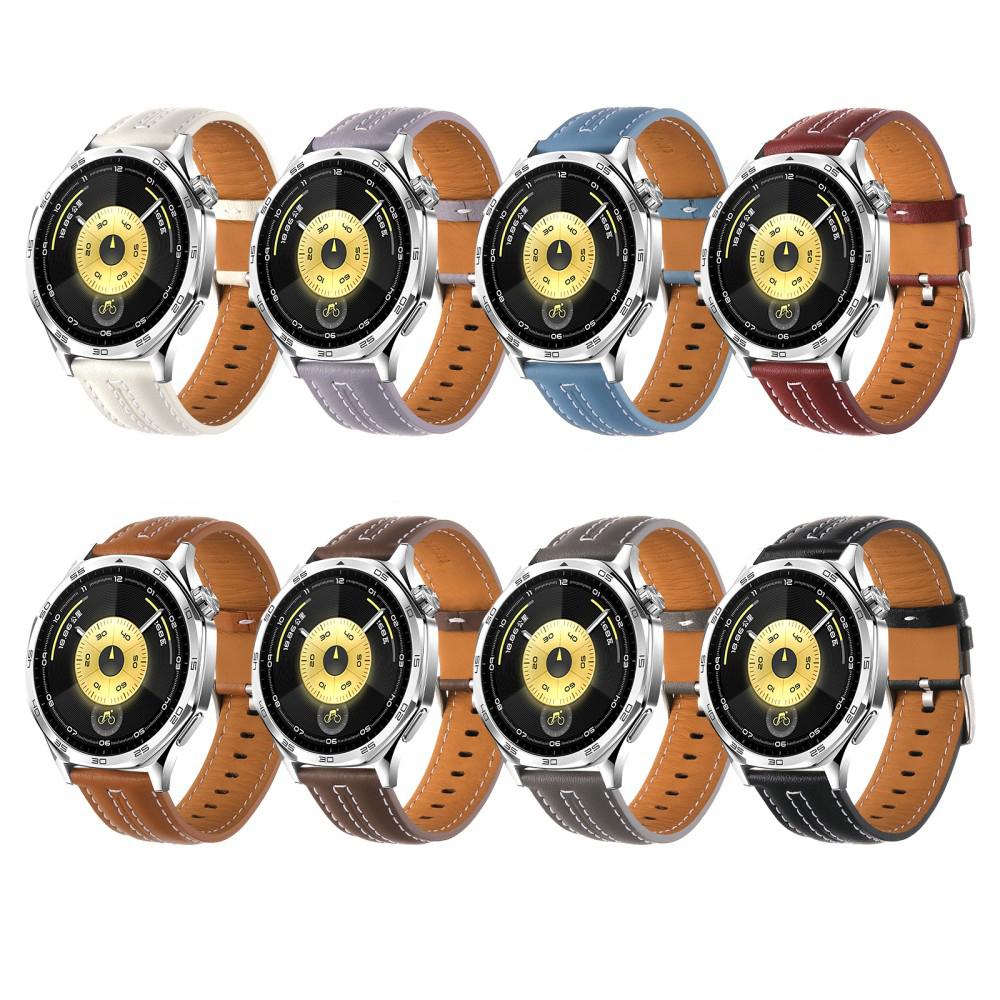 Официальный кожаный ремешок 22 мм 18 мм для Huawei Watch GT6 46 мм, деловой стиль, ремешок для Huawei Watch GT5 6 Pro 46 мм, браслет