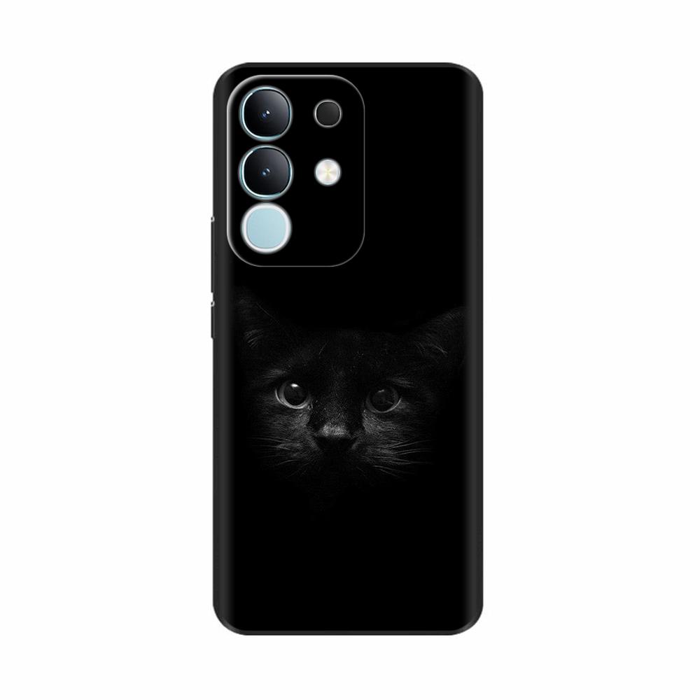 Для Vivo Y29 4G Чехол Милый Панда Мягкий Жидкий Силиконовый Чехол для Телефона Для Vivo Y29 4G Чехлы Y 29 Защитный Мультяшный Чехол на Заднюю Панель