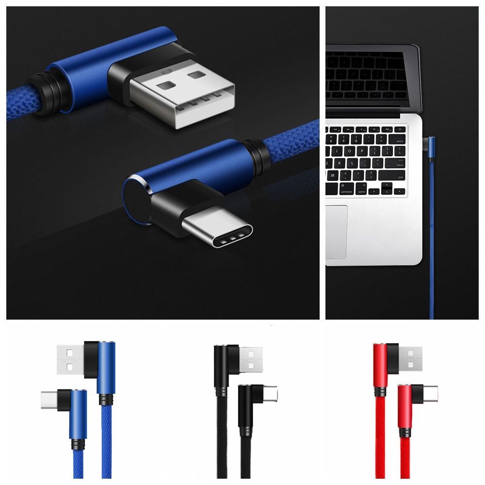 Type C Type C Data Cable USB C USB C Charging Wire Data Wire Elbow Type C Cable  Phone Charging
