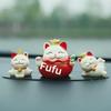 Nordic Resin Lucky Cat Ornaments for Office, Home, or Store Decor - Creative Car Console Crafts