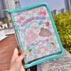 Girls Coco Dream Rabbit Bear 6-hole Poker Binder + 30 Inner Pages A5 Diary Photo Card Poker Book