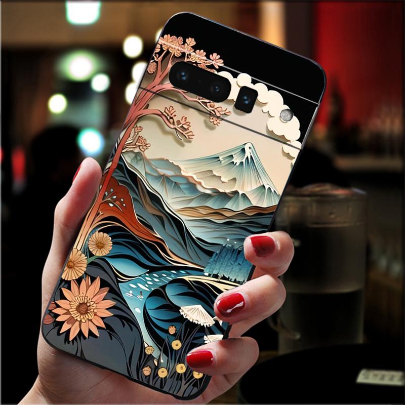 Landscape Sceneary Mountain Phone Case For Google Pixel 8 7 Pro 7A 7 6A 6 Pro Pixel 8A 4A 3A 4 XL Pixel 5 6 4 3 3A XL