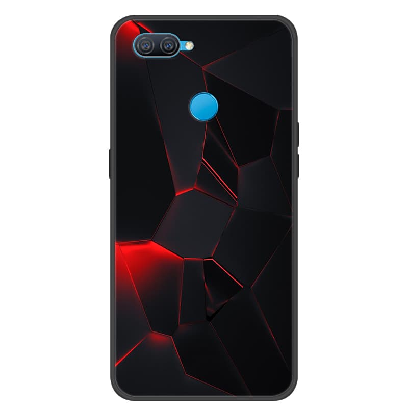 For OPPO A12 Case Cool Painted Cover Soft Silicone Phone Case For OPPO A7 AX7 Back Covers Bumper Coque A12 CPH2083 CPH2077 Coque