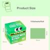 105 Sheets Pull Out Design Sticky Notes Cartoon Message stickers  Office School Supplies Stationery