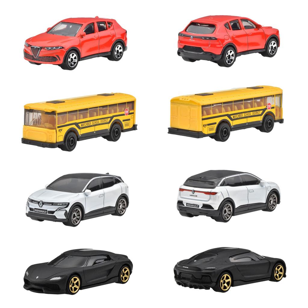 Matchbox Basic Car D Assortment Vehicle Toys Mini Cars 24 Cars Box Sale 3 Years Old and Up Multi 98CD-30782