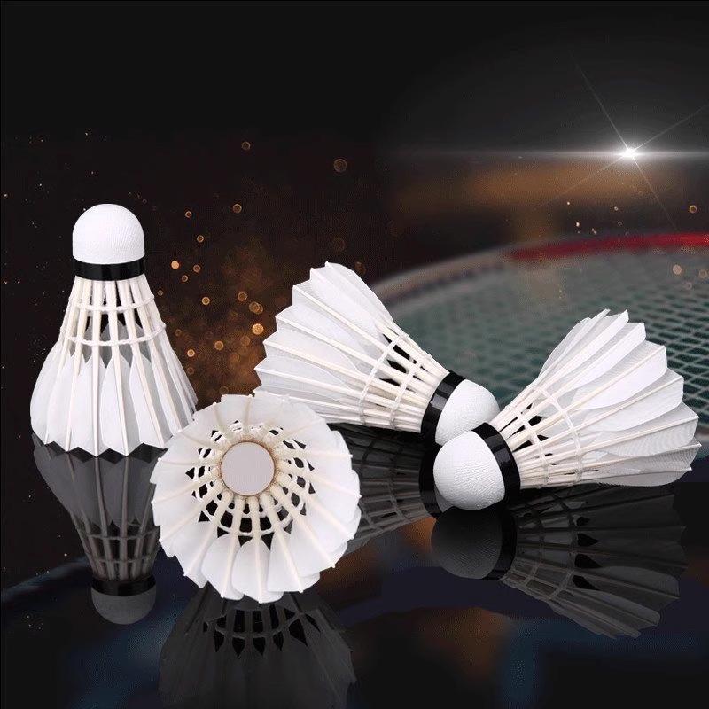 Boca Badminton Teal Full Round Durable Arena Training Competition Shuttles, 12 шт. в упаковке